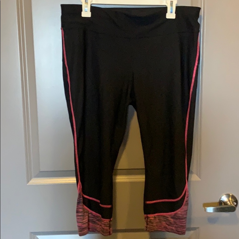 Work out cropped leggings